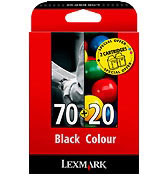 Lexmark Ink Cart/black Kombipack No20+No70 (0080D2953) Lexmark Ink Cart/black Kombipack No20+No70 (0080D2953)